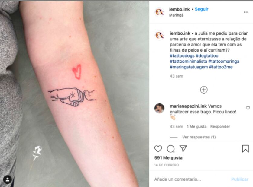 Tatuajes ideales si amas a los perritos