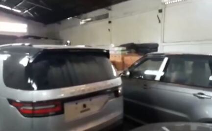 Autoridades de Veracruz recuperan camionetas de lujo