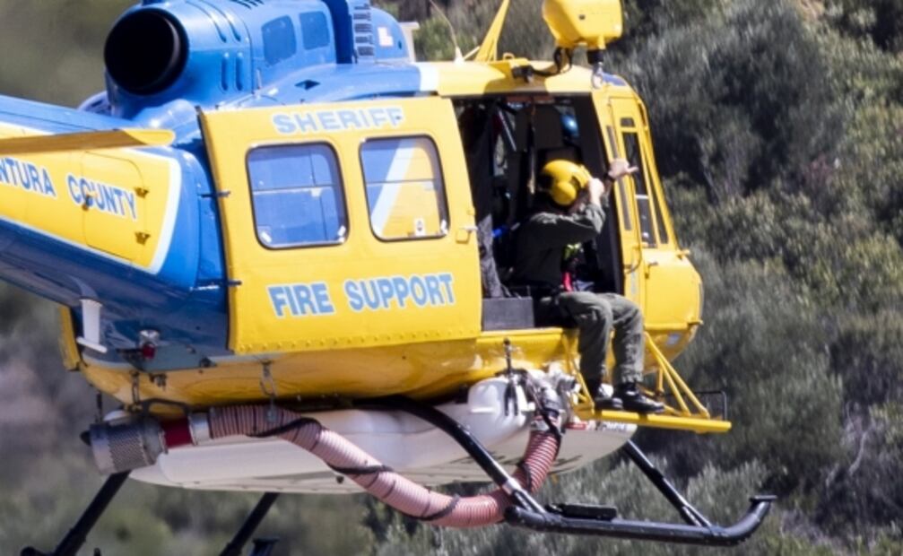 Así buscan autoridades a Naya Rivera en el lago Piru 