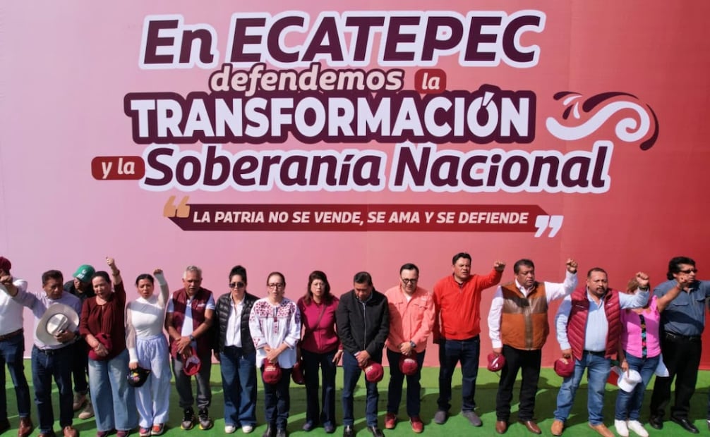 Gobierno de Ecatepec respalda a la presidenta Sheinbaum. Foto: especial