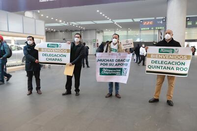 Llegan primeros médicos de apoyo contra coronavirus en CDMX