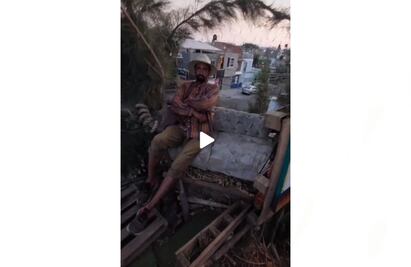 Tik Tok: Jorge, el jardinero de Zapopan que construye casas en los árboles y vive en ellas