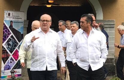 Morelos y Nuevo León inician acuerdos comerciales