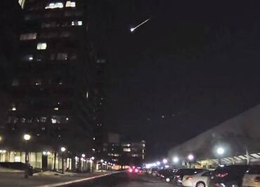 "Bola de fuego" surcó los cielos de Estados Unidos