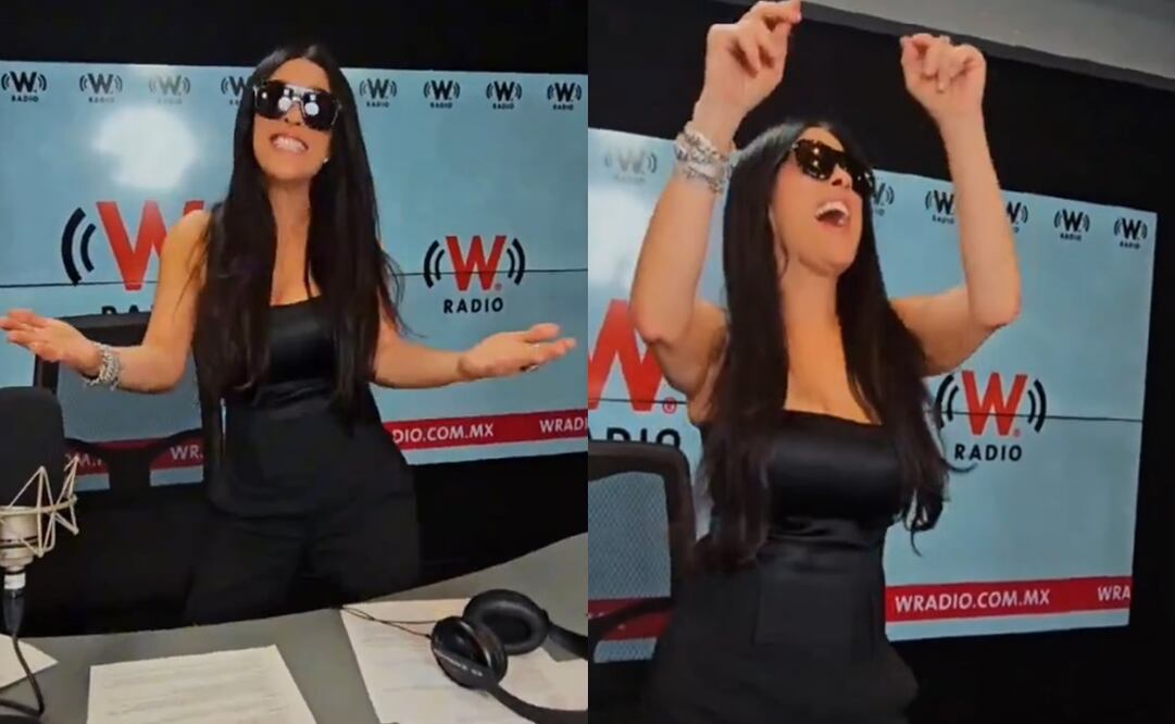 Martha Debayle baila una canción de Madonna. Captura vía X, perfil de la conductora.