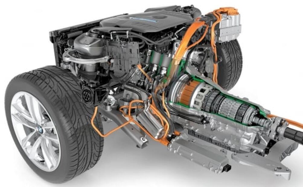 Cómo funciona la transmisión de un auto eléctrico o híbrido