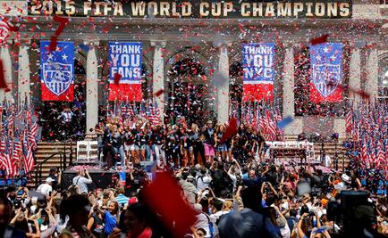 New York recibe a las campeonas del mundo