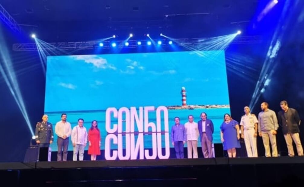 Presentan logotipo oficial del 50 Aniversario de Cancún