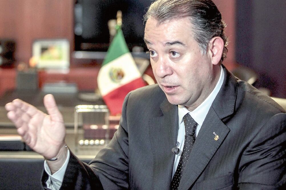 Raúl Cervantes Andrade, senador del PRI (RAMÓN ROMERO. EL UNIVERSAL)