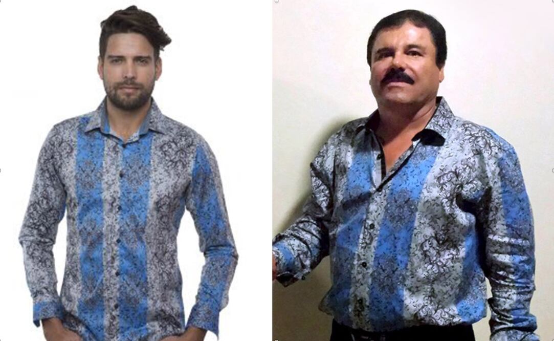 La marca de ropa aprovechó la ola mediática tras la recaptura del capo para promocionar sus camisas (ARCHIVO. EL UNIVERSAL)