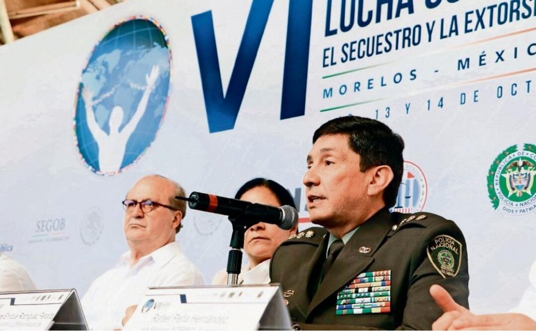 Jorge Enrique Rodríguez Peralta, Colombia's General Director of Public Security (Photo: EL UNIVERSAL)