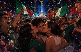 ¿El beso de tres es peligroso? Alertan por riesgos durante los festejos mundialistas