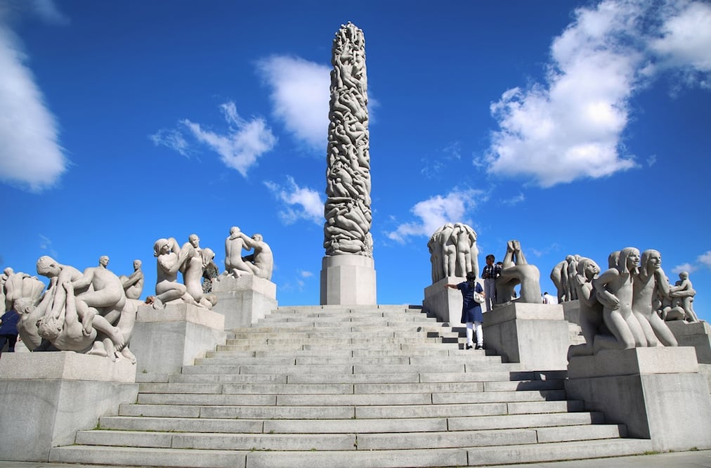 En este lugar, se encuentran más de 200 esculturas de Gustav Vigeland.  Foto: iStock 