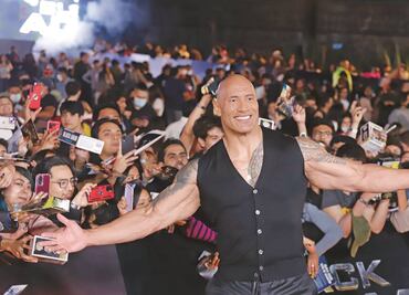 "La Roca" presenta "Black Adam" a ritmo de mariachi