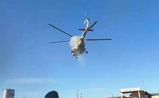 Captan falla en helicóptero de la Marina; aterriza de emergencia a segundos de despegar en Sinaloa