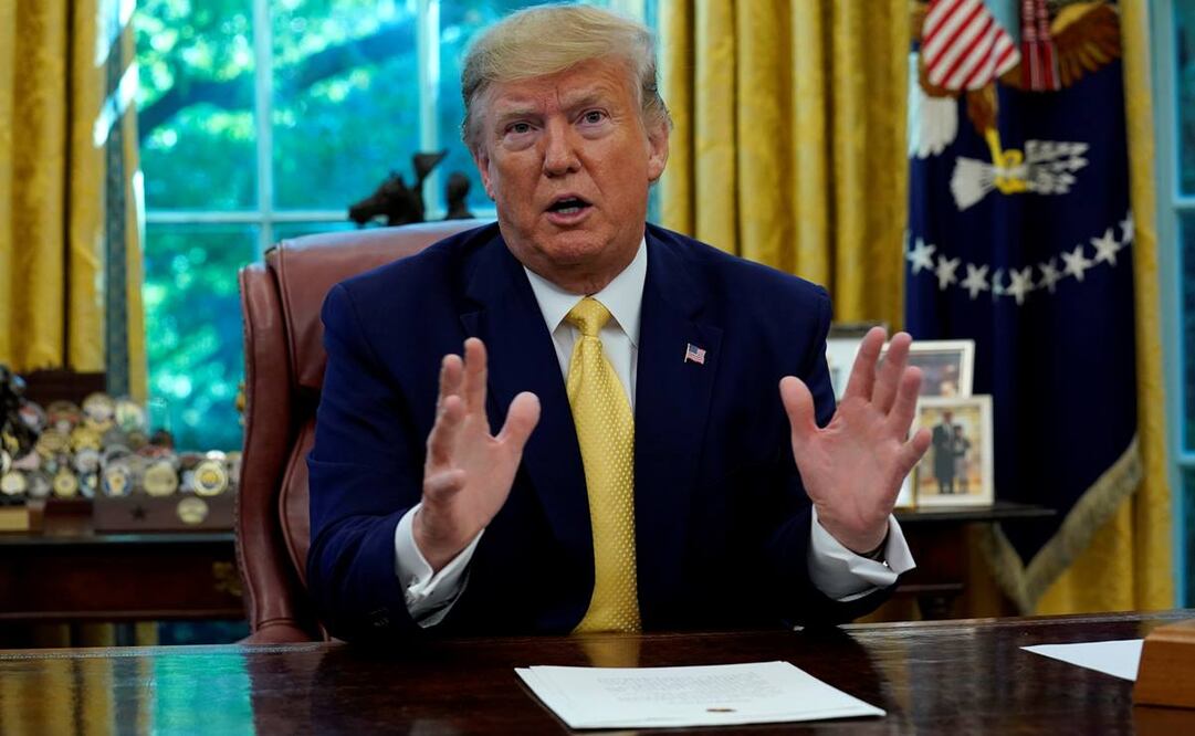 El presidente de Estados Unidos, Donald Trump, respondió en Twitter al anuncio de Nancy Pelosi (Foto: Reuters)