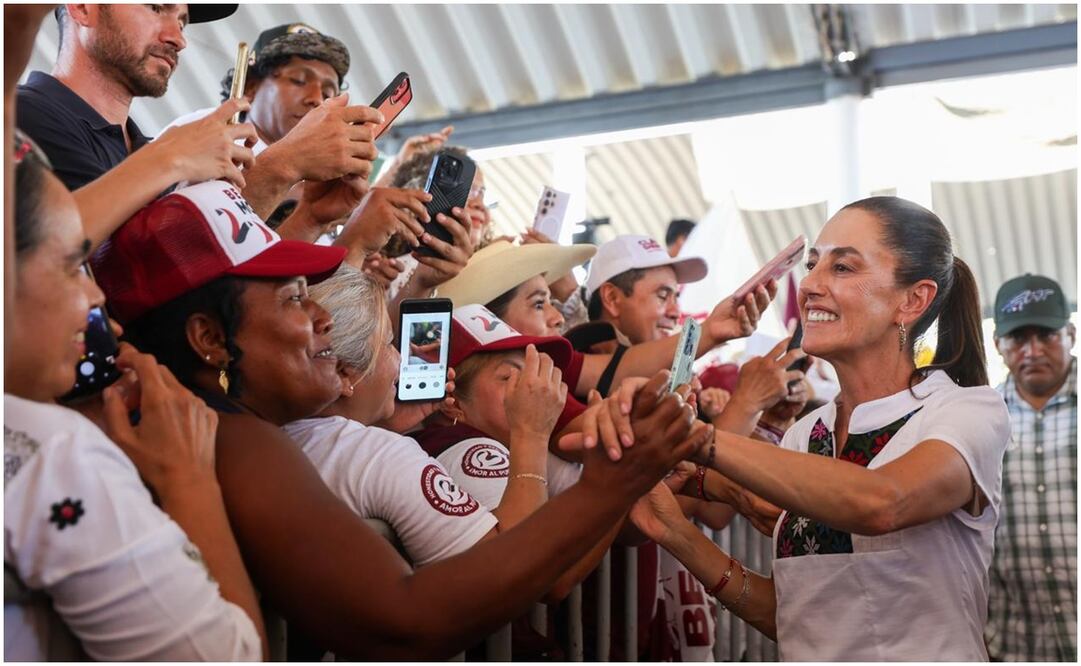 Claudia Sheinbaum, excandidata presidencial de Morena. Foto: Diego Simón/ EL UNIVERSAL