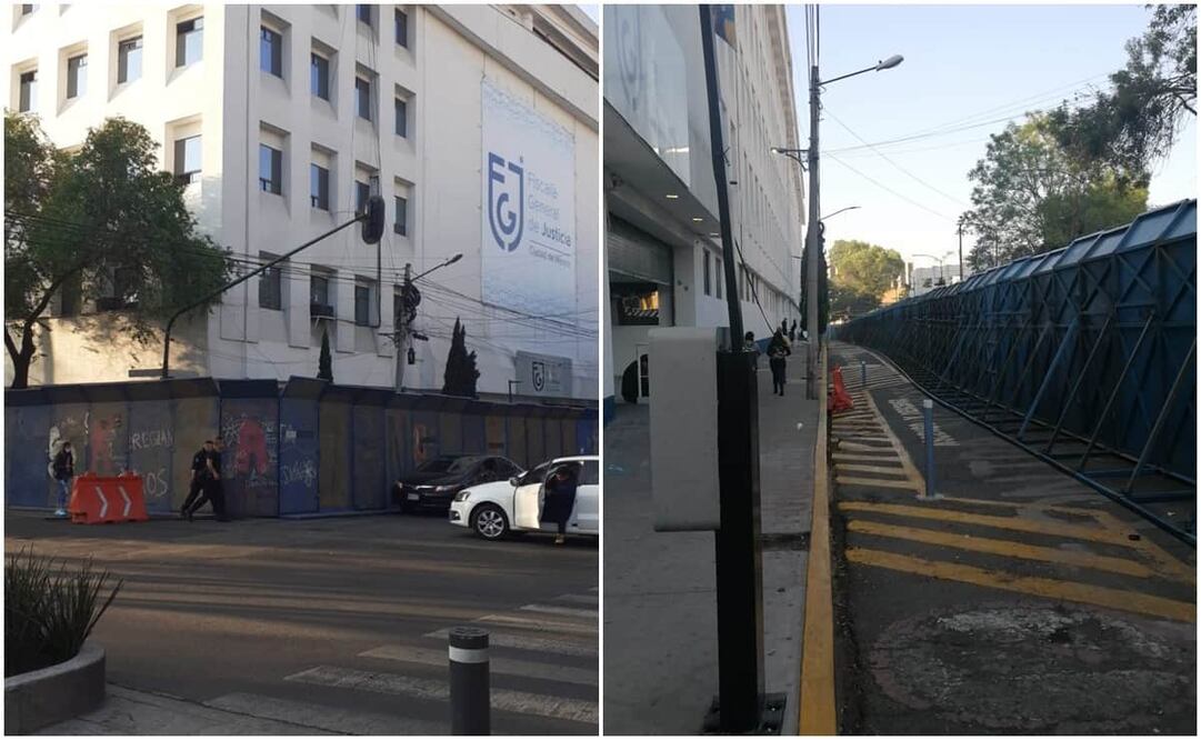 Los vehículos oficiales fueron resguardados en estacionamientos aledaños para evitar que sean vandalizados. Foto Especial