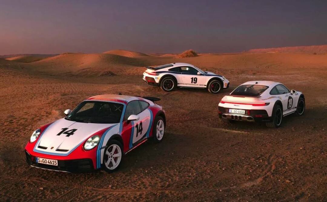 Porsche revela ilustraciones del 911 Dakar inspiradas en los 70s