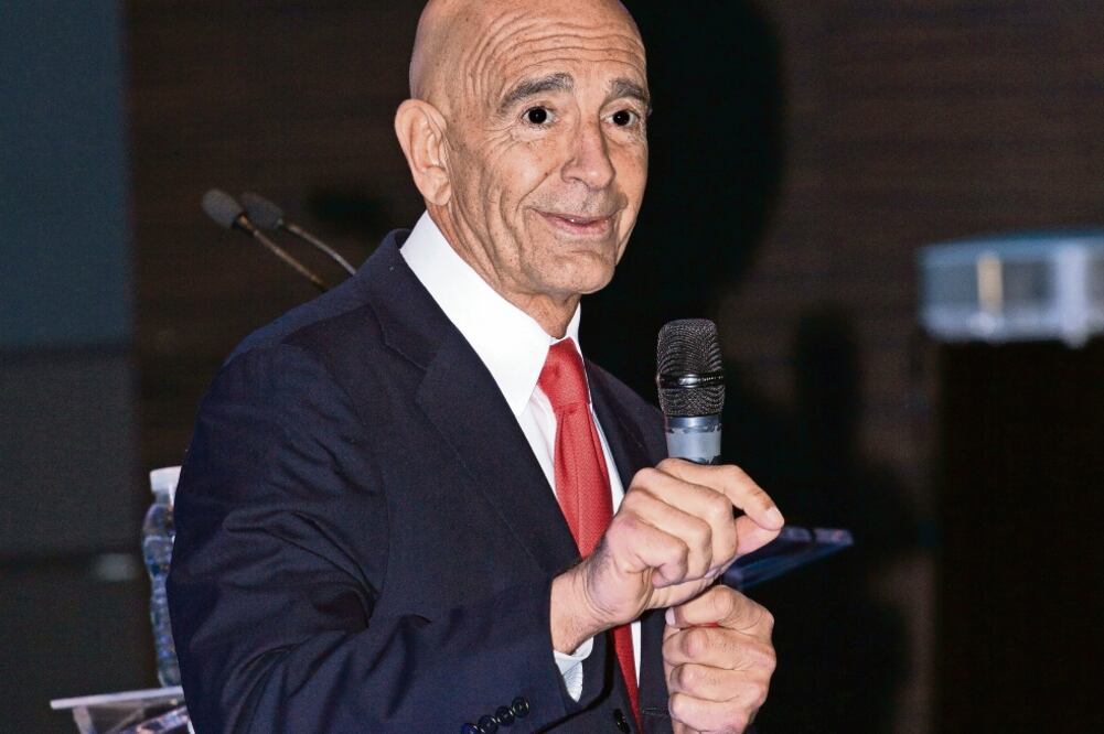 Amigo cercano. Thomas J. Barrack encabezó la organización de la fiesta de toma de posesión de Trump (ARCHIVO. EL UNIVERSAL)