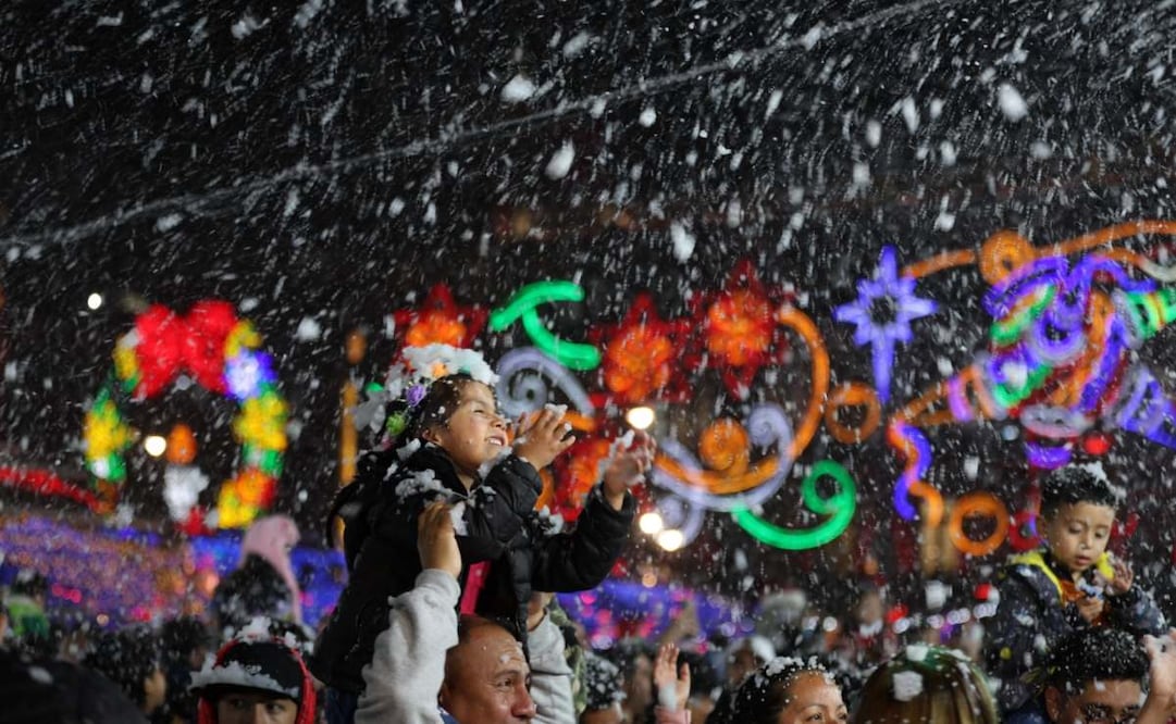 Cultura gastó 22.3 mdp en la Verbena Navideña. Foto: Diego Simón/EL UNIVERSAL