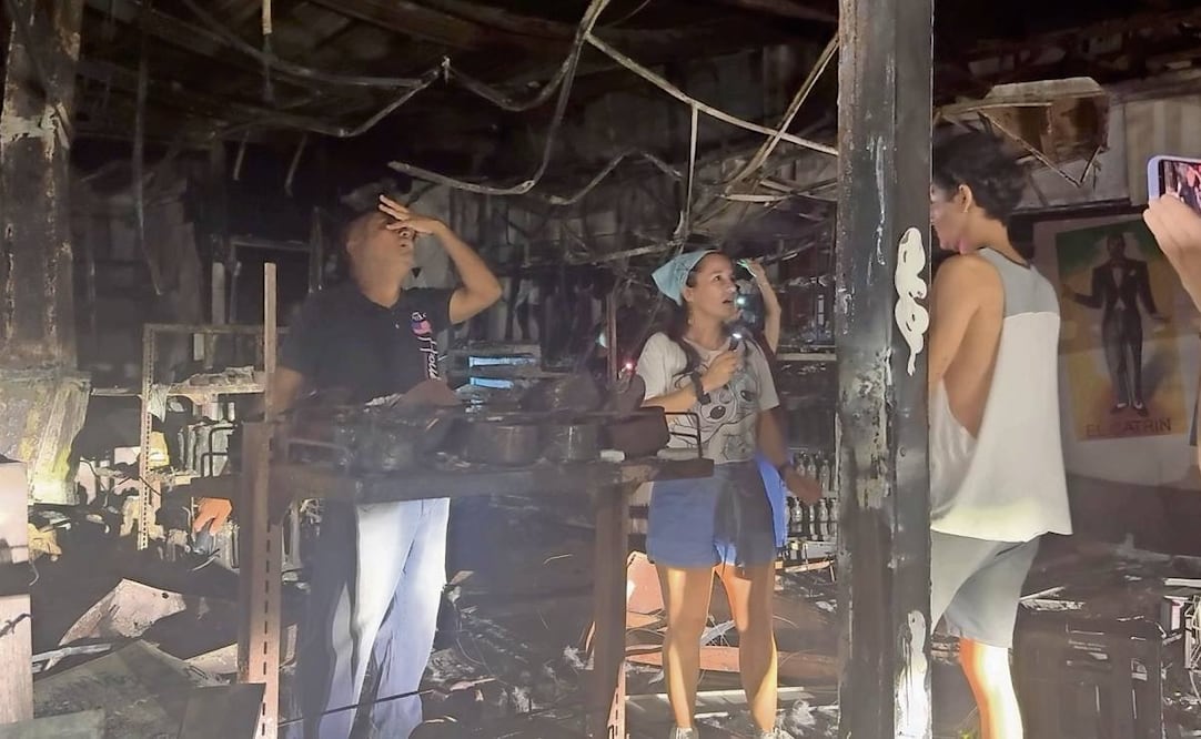 En el performance, en un supermercado destruido, espectador y artistas se enfrentan a experiencias escénicas ambiciosas y transgresoras que los sacan de su zona de confort. Imagen: Richard Viqueira