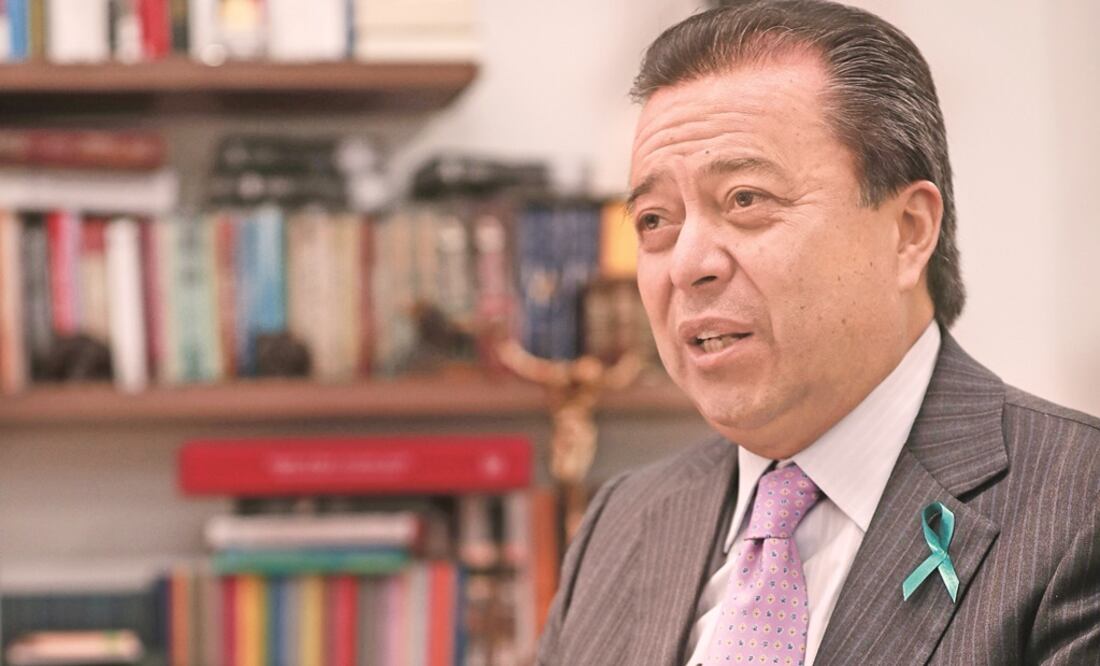 César Camacho Quiroz Ex coordinador del PRI en Constituyente (ALEJANDRA LEYVA. EL UNIVERSAL)