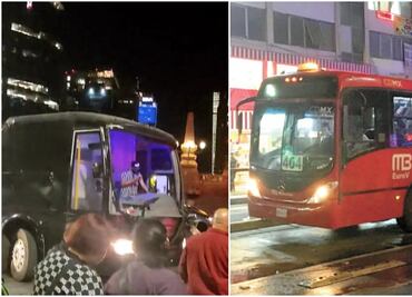 ¿Qué pasó con el Party Bus que ayer chocó contra Metrobús de la Línea 7 en Reforma?