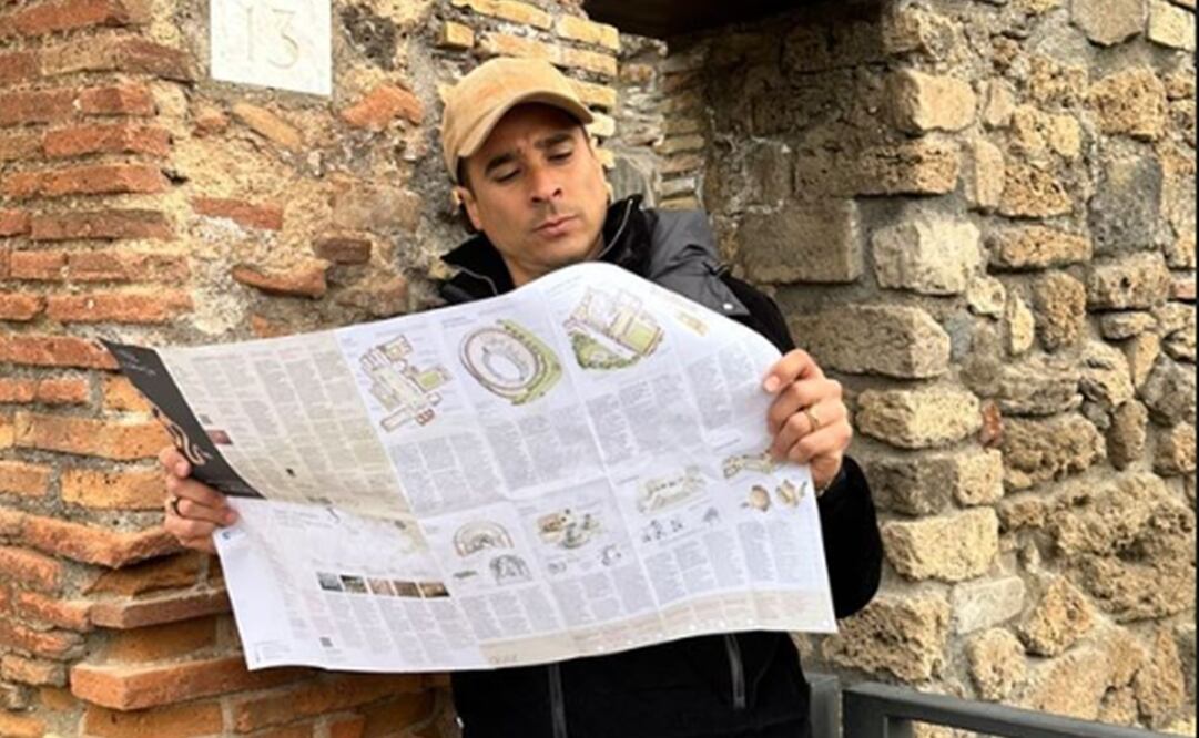 Memo Ochoa en Pompeya - Foto: Instagram