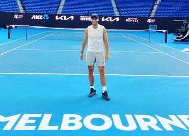 Rafa Nadal ya se encuentra en Australia; estará en el ATP 250 de Melbourne