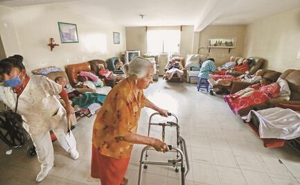 Ancianos se defienden solos del virus