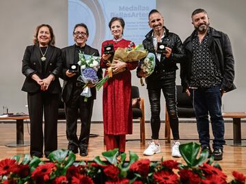 Artistas dedican Medalla Bellas Artes a su público