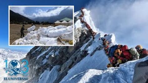 Recogen 4 cuerpos abandonados y 11 toneladas de basura en el Everest