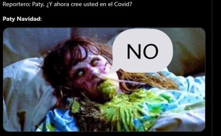 Twitter "se contagia" de memes ante el positivo a Covid de Paty Navidad