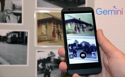 Cómo reparar una foto antigua con Gemini