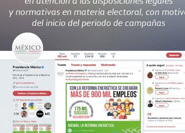 Pararán difusión de spots del gobierno