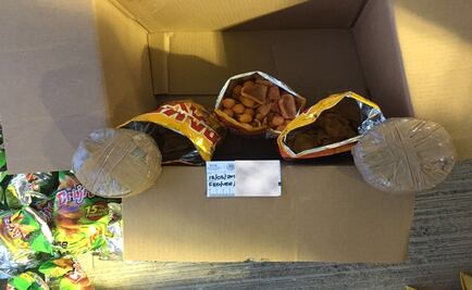 PGR decomisa en Veracruz 500 kilos de marihuana escondida en bolsas de frituras