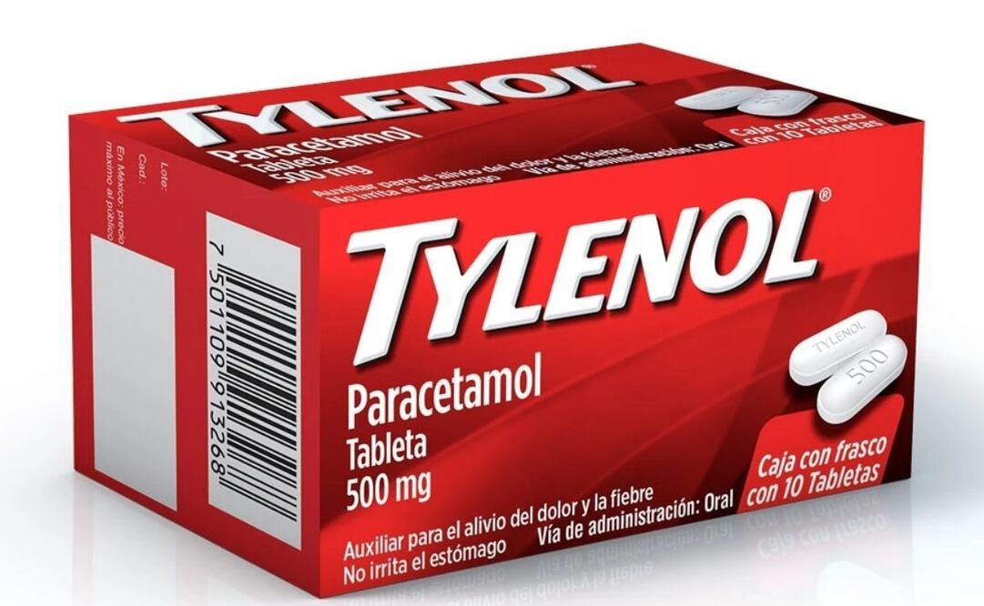 Tylenol confirma seguridad para que lo ingieran las mujeres embarazadas. (22/09/25) Foto: Tylenol