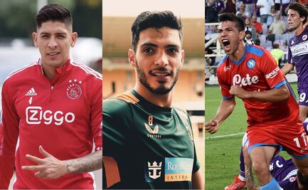 Agenda de los mexicanos en Europa y en la MLS