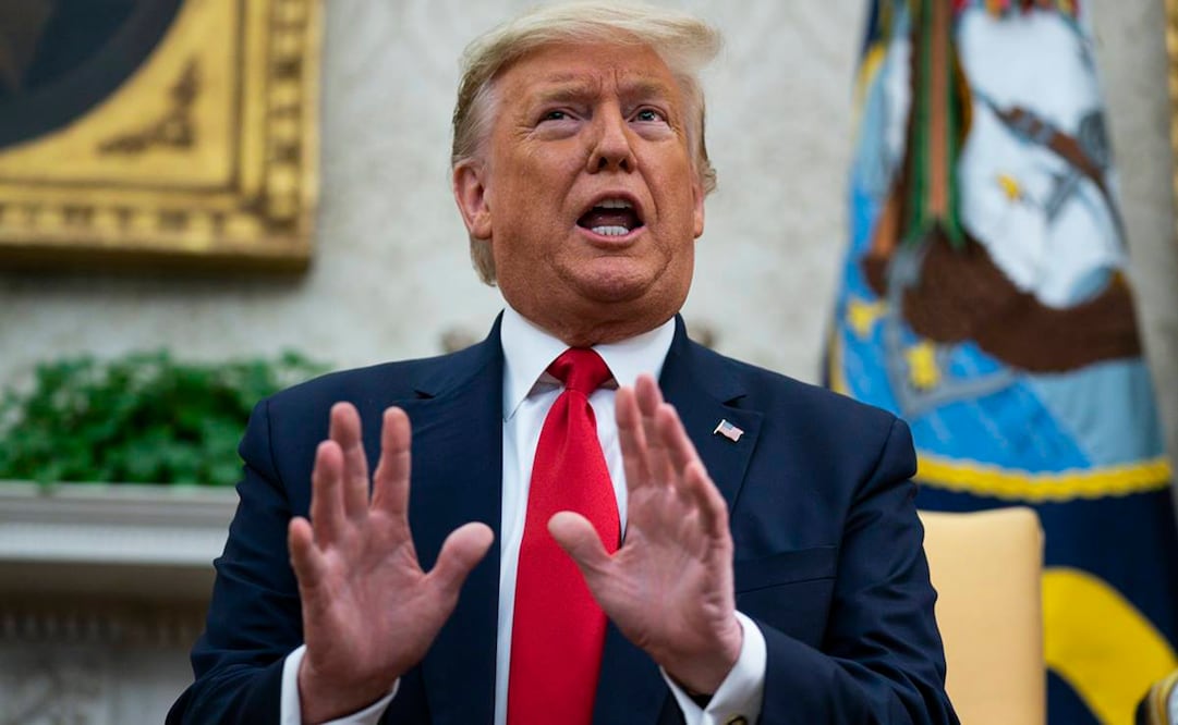 Donald Trump, presidente de Estados Unidos. Foto: AP 