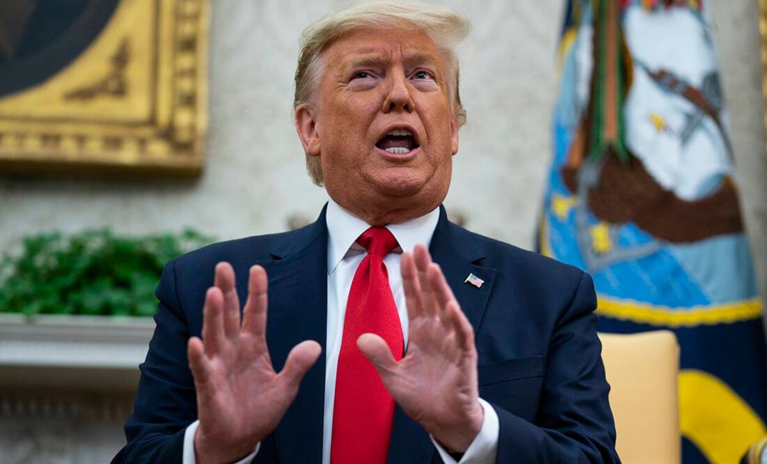 Donald Trump, presidente de Estados Unidos. Foto: AP