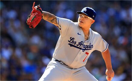 ¡LESIONADO! Julio Urías no estará disponible para los Dodgers