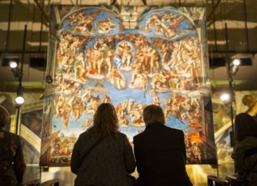 La exposición de la Capilla Sixtina de Miguel Ángel llega a CDMX