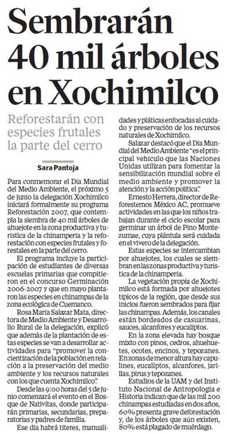 Ahuejotes, los viejos guardianes de las chinampas