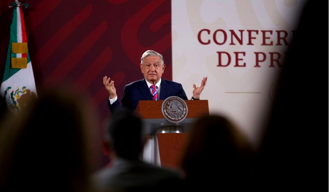 El presidente Andrés Manuel López Obrador se lanzó en contra de la ONU al acusarla de no estar haciendo su trabajo de combatir la desigualdad y de no hacer nada para evitar las guerras. Foto: Germán Espinosa/EL UNIVERSAL