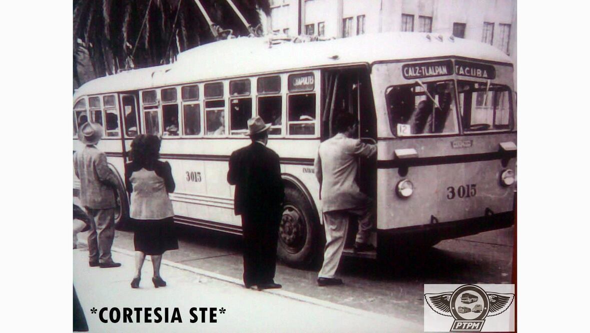 Los trolebuses, herederos de los tranvías