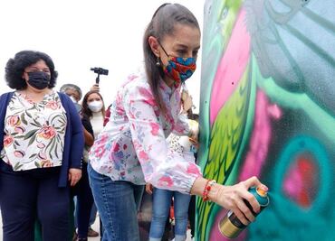 Inaugura Sheinbaum segunda etapa del Parque Lineal Gran Canal