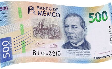 Banco privado filtró imagen del nuevo billete de 500 pesos