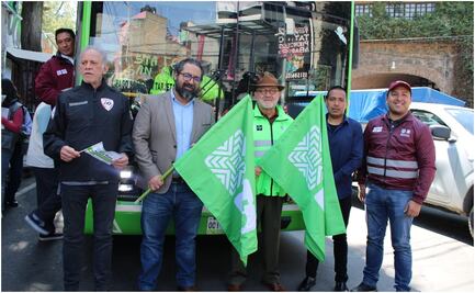 RTP inicia prueba piloto en nueva ruta que va del Centro Comercial Santa Fe a San Bartolo Ameyalco