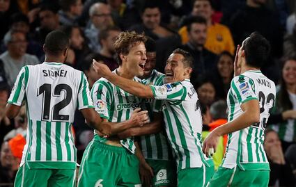 Betis derrota al Barcelona en el Camp Nou